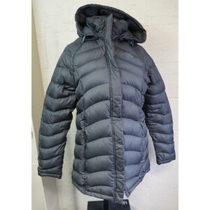 The North Face Jacket Womens Medium Gray 600 Down Quilted Puffer Parka